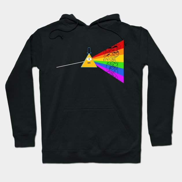 The dark side of gravity falls Hoodie by ravenfire5